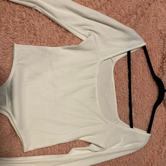 White square bodysuit - Picture 2 of 2